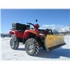 Image 9 : 2007 Arctic Cat 4WD ATV- 650 CC- Snow Plow With Winch- Runs Good- Decent Rubber- Rear Storage Box