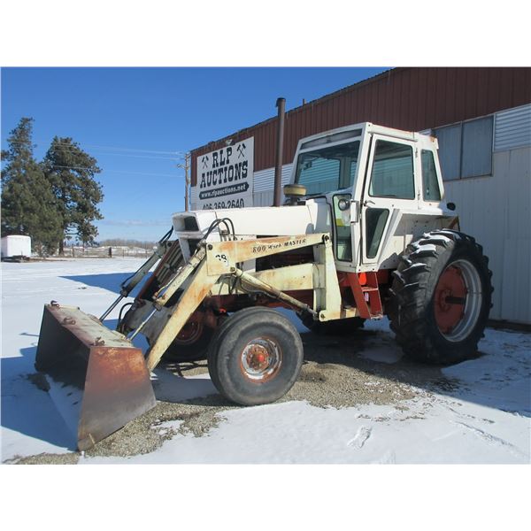Case 970 Diesel Tractor With Cab Shows 4210 Hours Decent Rubber GB