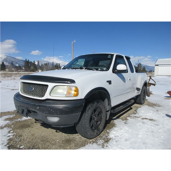 Ford F150 XLT 4X4 Pickup- Automatic- Triton V-8- Fair Rubber With 4 Extra Tires And Rims- 298,XXX Mi