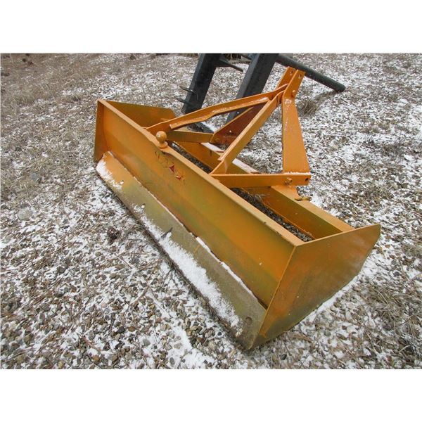 3 Point Box Scraper- 67" W- New Paint- Good Condition
