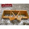 Image 4 : 3 Point Box Scraper- 67" W- New Paint- Good Condition