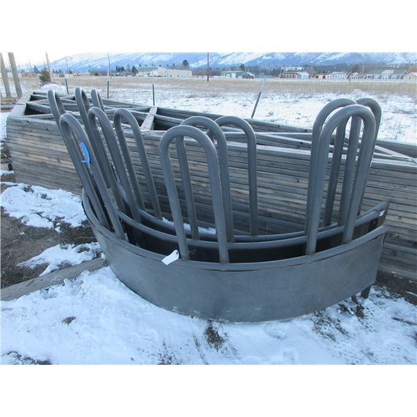 3 Piece Round Bale Feeder