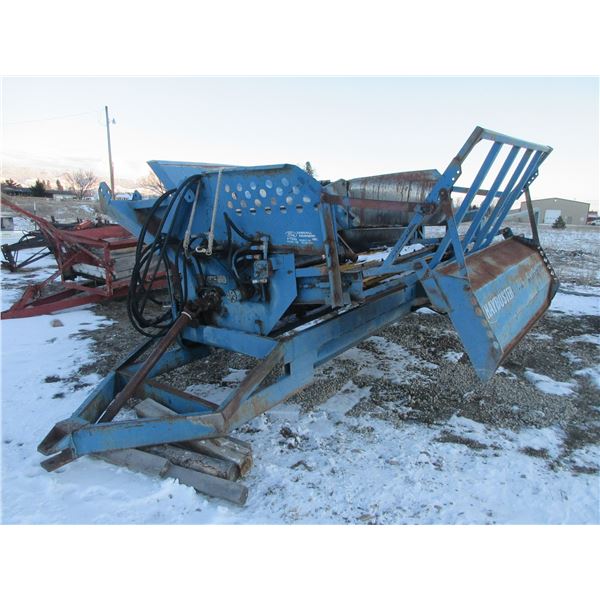 Haybuster Model 256 Round Bale Feeder- Worked When He Quit Using It 3 Years Ago- Hydraulic Motor