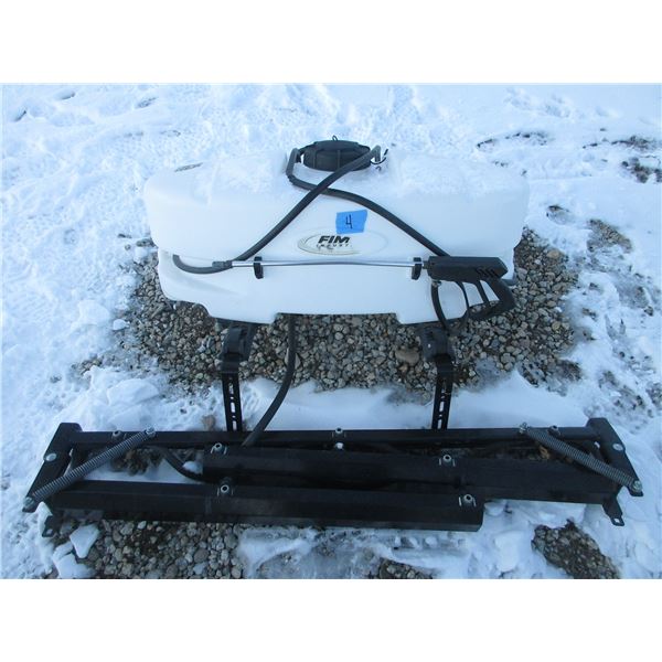 ATV Spray Tank- Hand Wand And Booms- 25 Gallon- Good Condition