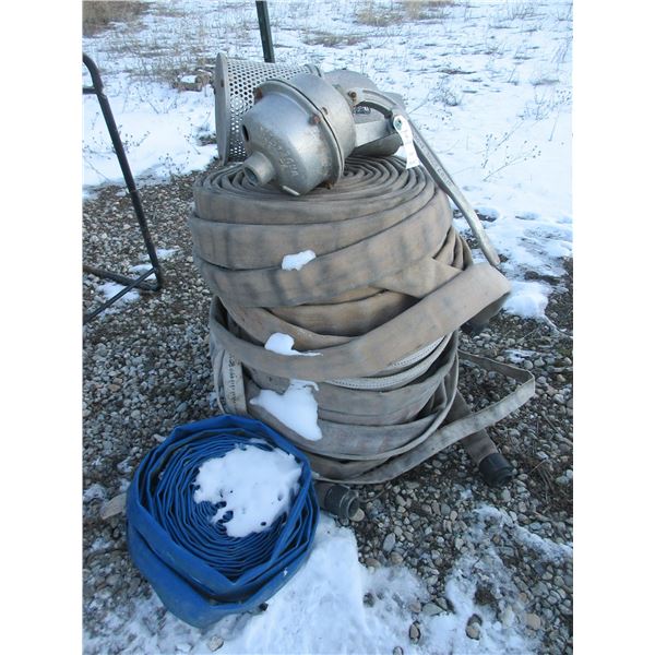 Pile Of Various Size Firehouse- 4" Pipe Screen- Pump Primer