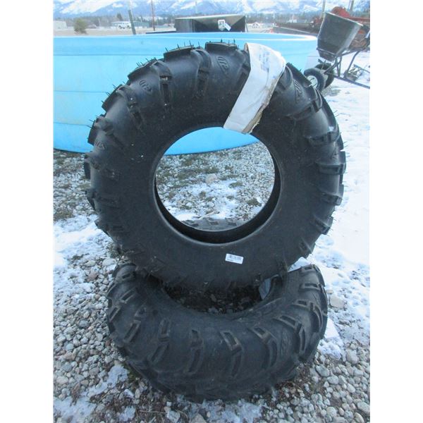 2 New ATV Tires- 25 X 8- 12 GGPR