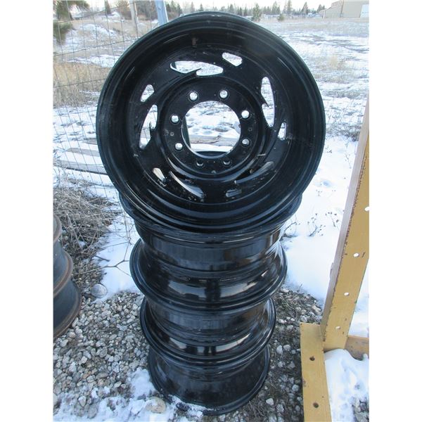 4 9" Wide 8 Hole Rims