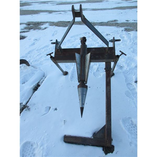 3 Point PTO Cylinder Wood Splitter