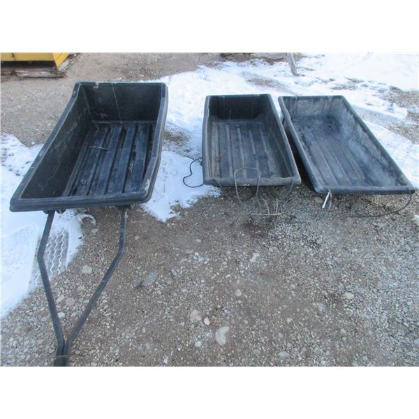 3 Calf Sleds