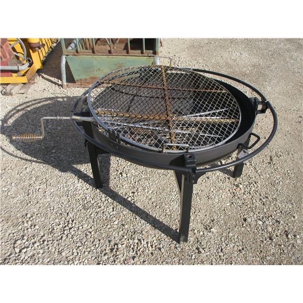 Heavy Duty BBQ- Adjustable Grate