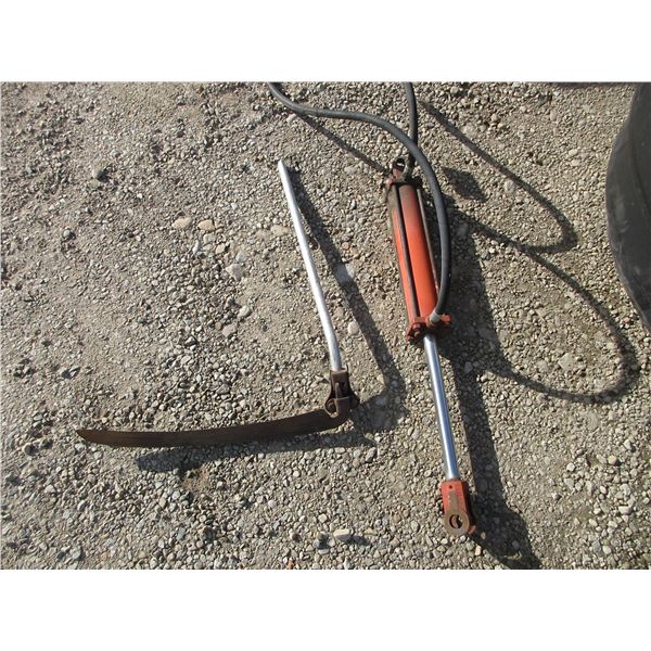 Hydraulic Cylinder With Hoses- Scythe