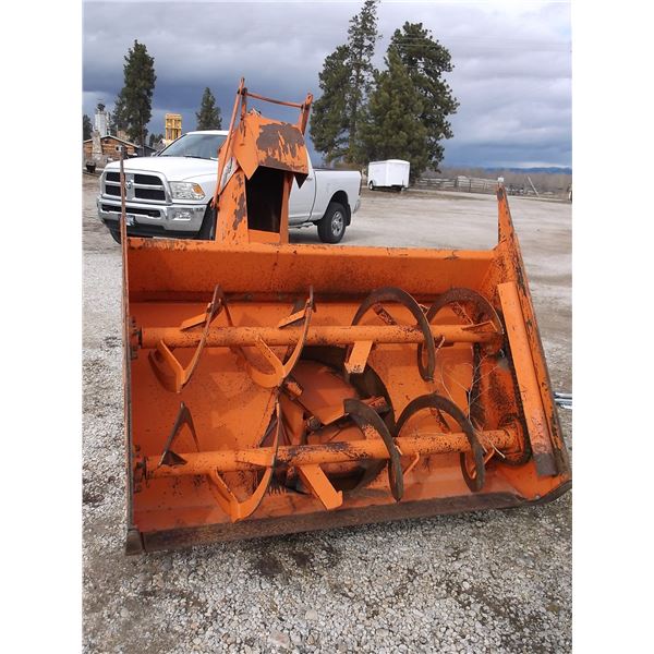 Holder Snow Blower Model 4160SB 3 Point Or Skid Steer Fair Condition