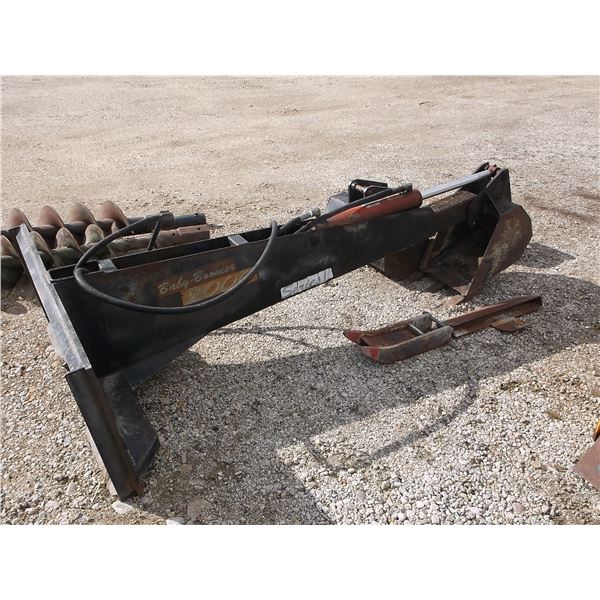 Baby Boomer 2000 Back Hoe Attachment- Fits A Skid Steer- Extra Bucket- 12" Bucket- Good Condition