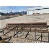 Image 1 : Partially Finished Ladder Rack And Storage For A Trailer- 22"H X 16"L X 7' 2" W