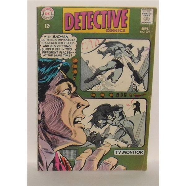 DC Comics old 12 cents Detective for your fun #379 1968 - bande dessinée vieille pour tes plaisirs