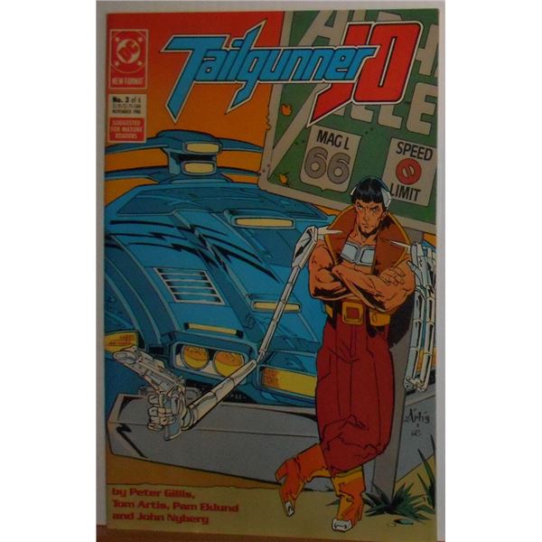 Printed in Canada 1988 Near Mint or Mint Tailgunner for Mature Readers Comic Book bande dessinée