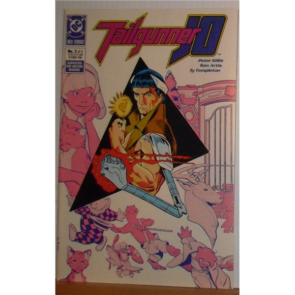 Printed in Canada 1988 Near Mint or Mint Tailgunner for Mature Readers Comic Book bande dessinée