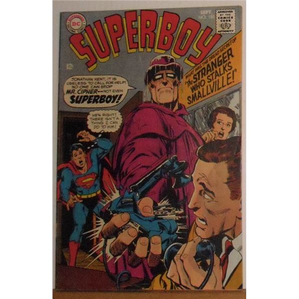 Superboy #150 September 1968 DC Comics - bande dessinée en anglais