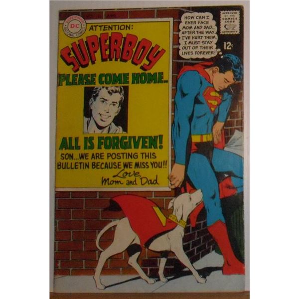 Superboy #146 Aprilr 1968 DC Comics - bande dessinée en anglais