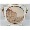 Image 2 : A HAND-PAINTED PORCELAIN DOUBLE-HANDLED CACHE POT
