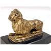 Image 2 : A GILT-METAL FIGURE OF A LION