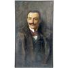 Image 1 : AN OIL ON CANVAS, PORTRAIT OF A GENTLEMAN BY LUIGI DE SERVI