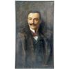 Image 2 : AN OIL ON CANVAS, PORTRAIT OF A GENTLEMAN BY LUIGI DE SERVI
