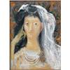 Image 2 : AN OIL ON BOARD DEPICTING A BRIDE