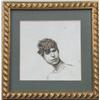 Image 1 : A PEN AND INK DRAWING OF A MAN