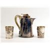 Image 1 : AN ENGLISH SILVER PITCHER AND CUP SET