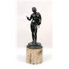 Image 1 : A BRONZE PATINATED METAL SCULPTURE OF DAVID