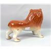 Image 4 : A LARGE STAFFORDSHIRE PORCELAIN STANDING LION FIGURE