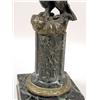 Image 3 : A CAST-BRONZE EAGLE FIGURAL DESK GARNITURE