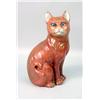 Image 3 : A PAIR OF CHINESE GLAZED PORCELAIN CAT FIGURALS