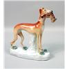 Image 4 : A PAIR OF STAFFORDSHIRE PORCELAIN WHIPPETS