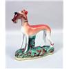 Image 3 : A PAIR OF STAFFORDSHIRE PORCELAIN WHIPPETS