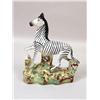 Image 2 : A PAIR OF STAFFORDSHIRE PORCELAIN ZEBRAS