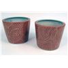 Image 1 : A PAIR OF LARGE CHINESE GLAZED PORCELAIN PLANTERS