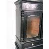 Image 5 : A VICTORIAN-ERA CARVED AND BLACK-PAINTED DESK AND BOOKCASE, ITALIAN