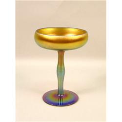 A STEUBEN AURENE COMPOTE