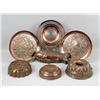 Image 1 : A MISCELLANEOUS ASSORTMENT OF COPPER TABLE ARTICLES