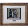 Image 1 : A FRAMED ABSTRACT STILL LIFE LITHOGRAPH
