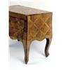 Image 2 : A LOUIS XV-STYLE MARQUETRY INLAID KINGWOOD TWO-DRAWER MINIATURE COMMODE