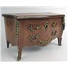 Image 1 : A LOUIS XV-STYLE KINGWOOD ORMOLU-MOUNTED COMMODE-FORM LIFT-TOP JEWELRY BOX