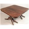 Image 3 : A REGENCY-STYLE MAHOGANY TWO-PEDESTAL DINING TABLE