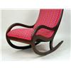Image 2 : A VICTORIAN MAHOGANY ROCKING CHAIR