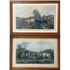 Image 1 : A PAIR OF "HENNING`S FOX-HUNTING SCENES" LITHOGRAPHS, ENGLISH, 19TH CENTURY