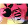 Image 2 : ELVIS, SERIES II, STATE VI, A LIMITED EDITION OIL AND SCREENPRINT ON CANVAS BY STEVE KAUFMAN