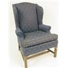 Image 2 : A PAIR OF CHIPPENDALE-STYLE WING CHAIRS