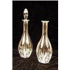Image 1 : A PAIR OF FABERGE "ADRIA" COLORLESS GLASS WINE DECANTERS